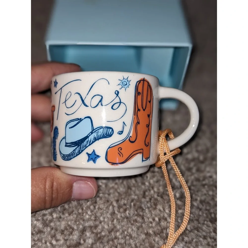 Starbucks‎ Been There Series Texas Ornament Espresso Mug Across The Globe NIB